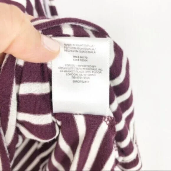 We The Free | Women's Sleeves Stripe Pattern Tank Top Size Medium - Picture 7 of 7